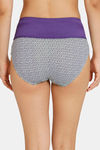 Zivame Anti-Microbial High Rise Full Coverage Tummy Tucker Hipster Panty (Pack of 2) - Multicolor — thumbnail 12